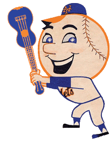 Mr. Met with uke
