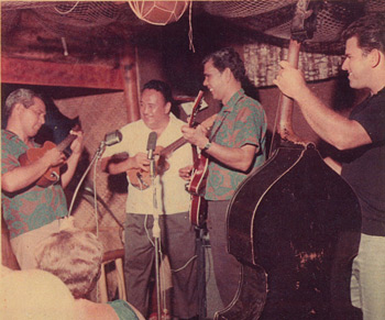 Kalima plays with Sonny Chillingsworth and fellow Ukulele Hall of Fame Inductee Eddie Kamae