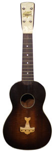 Johnny Marvin ukulele
manufactured by the Harmony Musical
Instruments Company, Chicago, Illinois