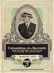 Cliff Edwards on a record catalog