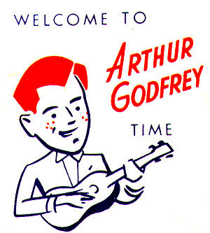Image from a sugar packet, souvenir  of the Arthur Godfrey Time television show