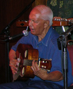 Eddie Kamae performing, 2005